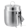 1.2L Durable Stainless Steel Hotel Ice Bucket with Ice Tong